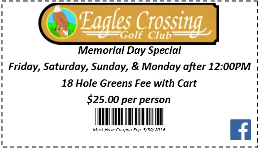 Eagles Crossing Memorial Day Special Facebook
