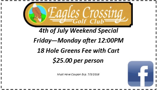 Eagles Crossing 4th of July Coupon Facebook